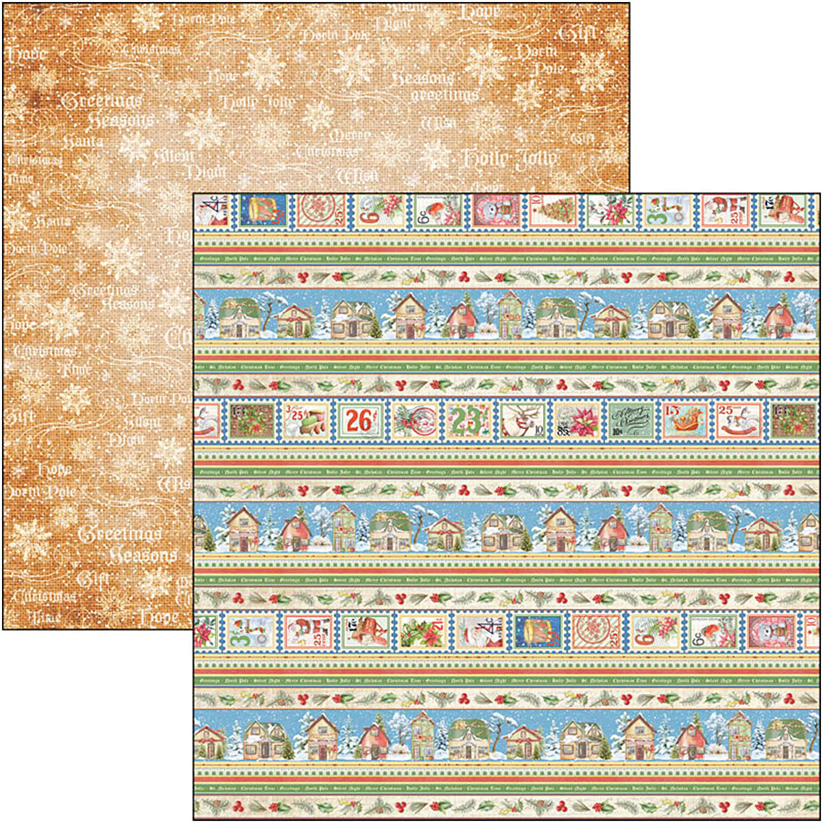 Ciao Bella Dear Santa Paper Pad 8