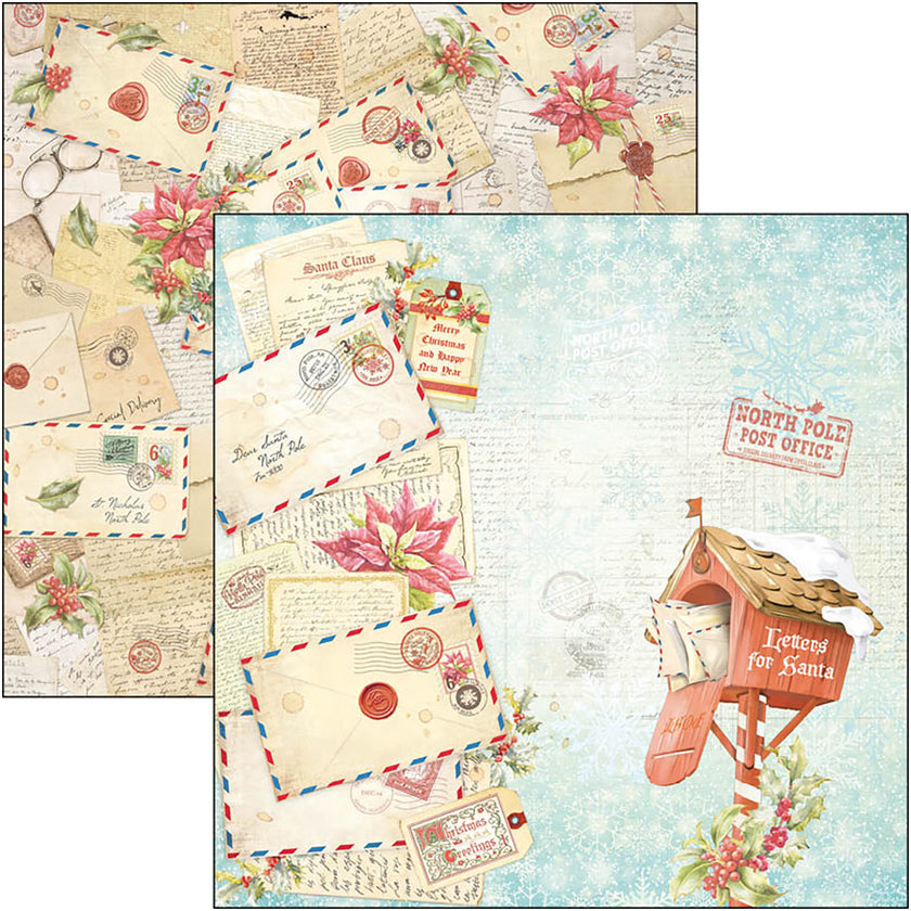 Ciao Bella Dear Santa Paper Pad 8