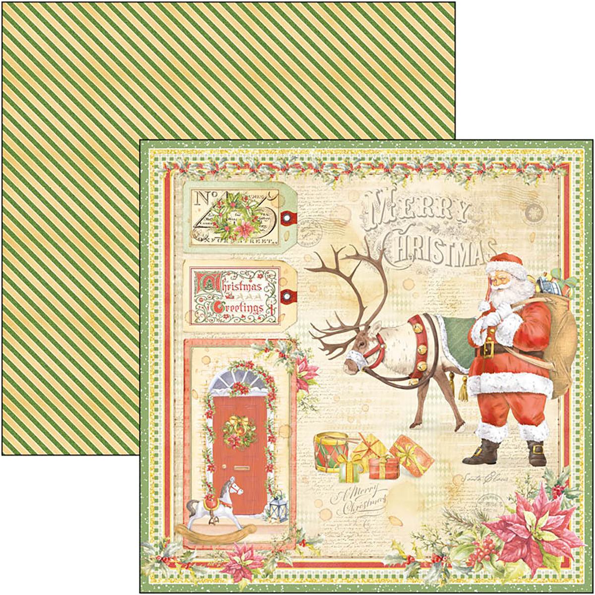Ciao Bella Dear Santa Paper Pad 8