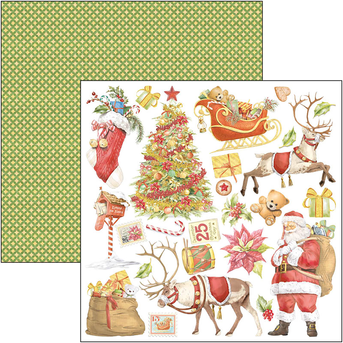 Ciao Bella Dear Santa Paper Pad 8
