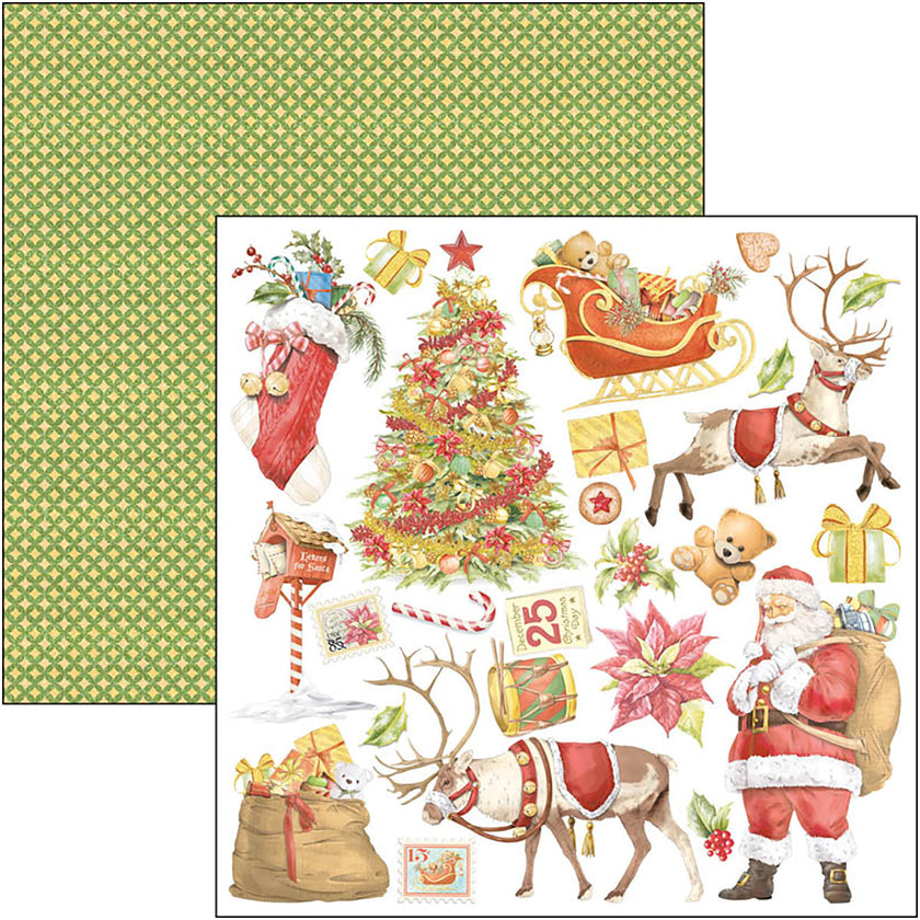 Ciao Bella Dear Santa Paper Pad 8