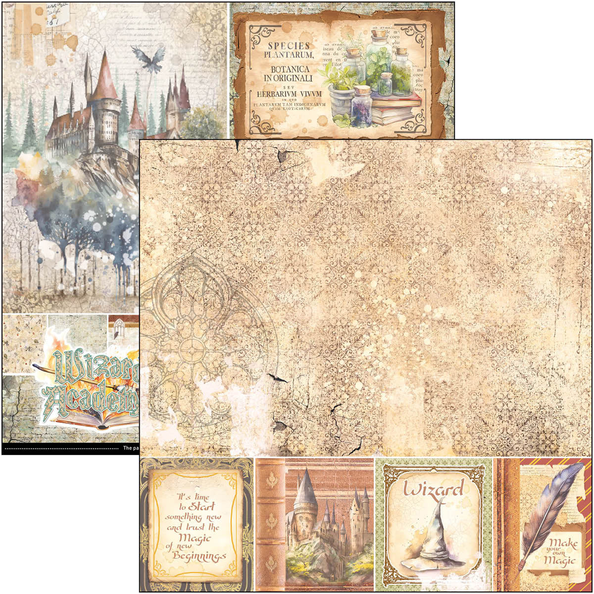 Wizard Academy Paper Pad 8