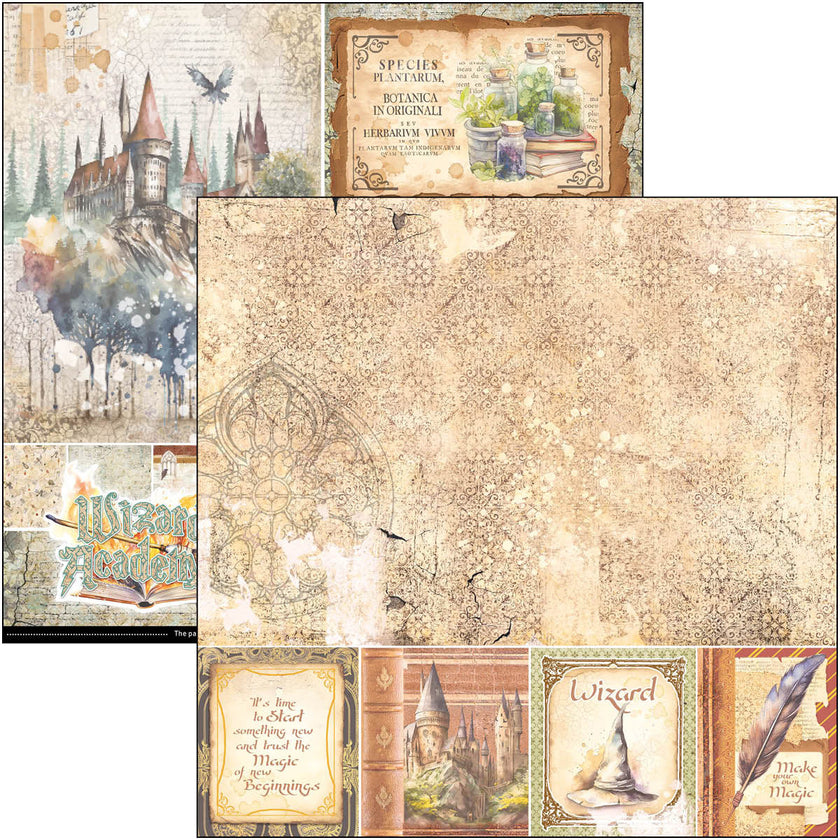 Wizard Academy Paper Pad 8