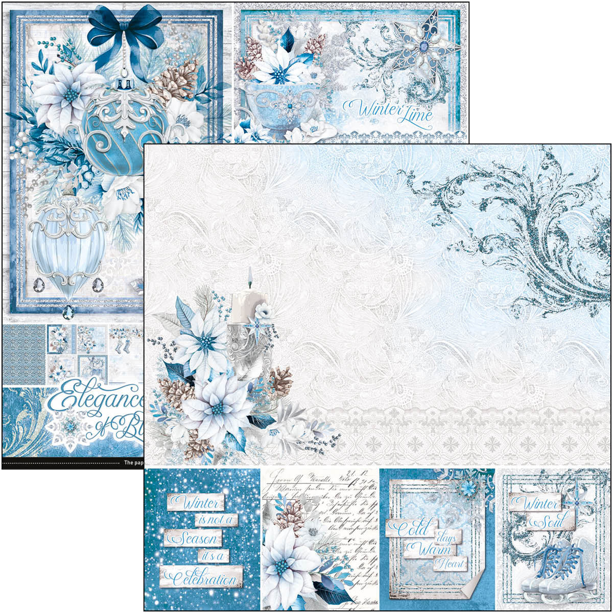 Elegance of Blue Pad 8