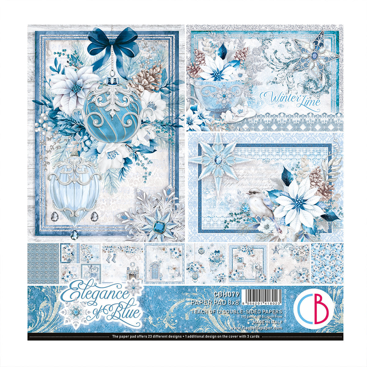 Elegance of Blue Pad 8