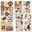 Cabinet Of Curiosities Transparent Adhesive Sheets 5/Pkg