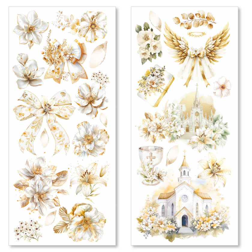 Blessing Day Transparent Adhesive Sheets 5/Pkg