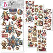 Toy Shop Transparent Adhesive Sheets 5/Pkg