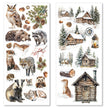 Forest Tales Transparent Adhesive Sheets 5/Pkg