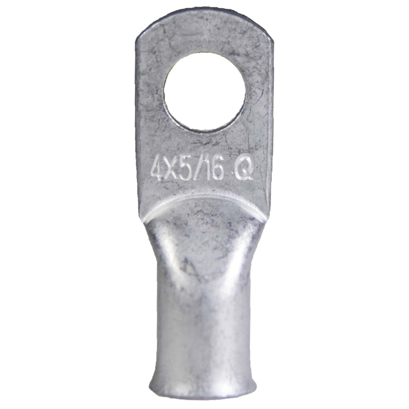 AWG 4 cable lugs - 5/16'' ring