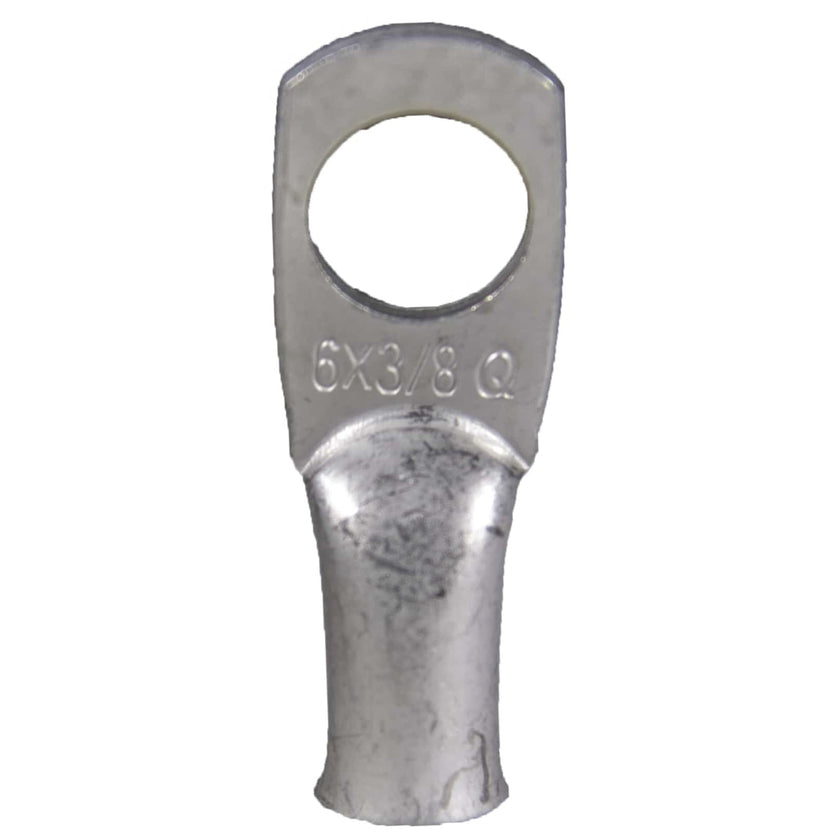 AWG 6 cable lugs - 3/8'' ring
