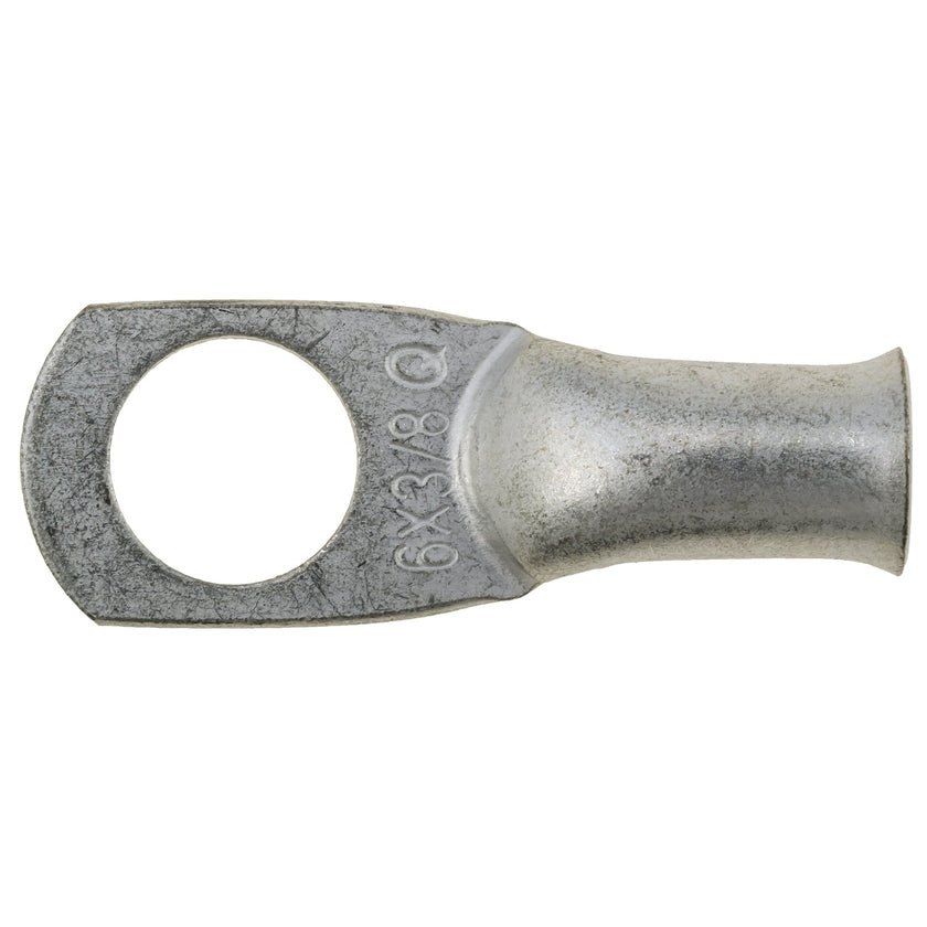 AWG 6 cable lugs - 3/8'' ring