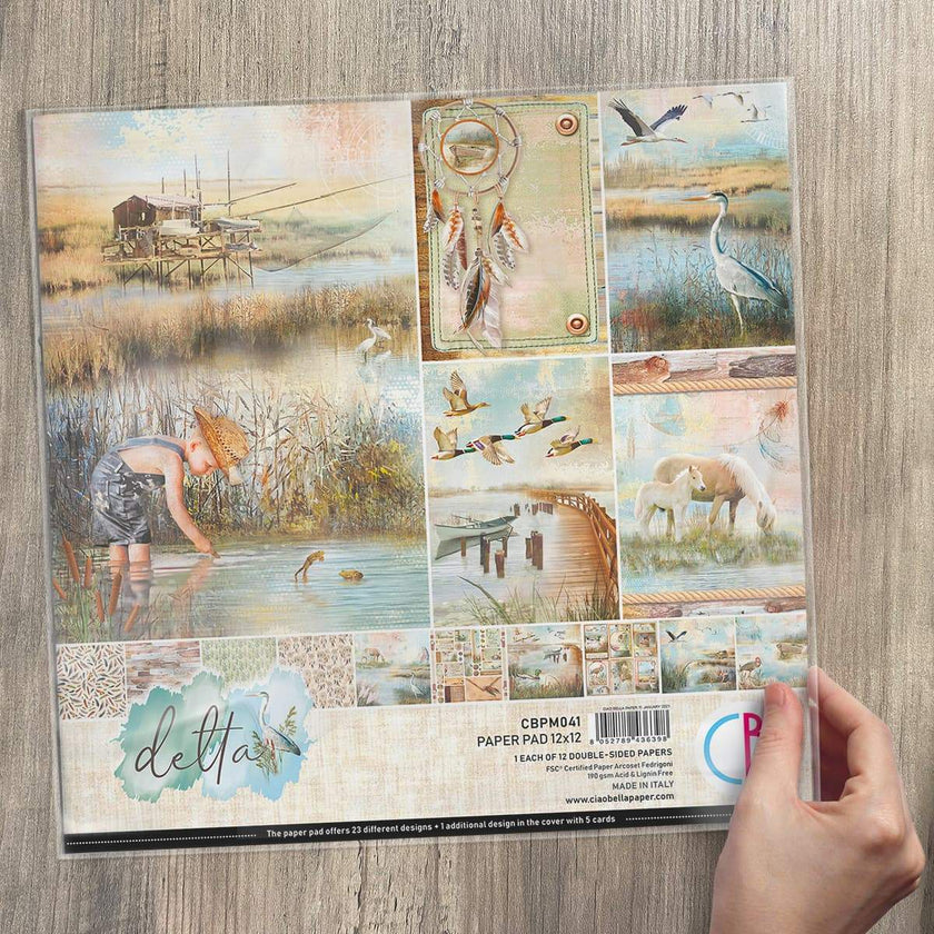 Ciao Bella Delta Paper Pad 12