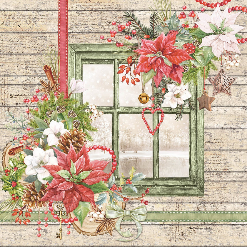 Christmas Vibes Pad 12x12 12/Pkg
