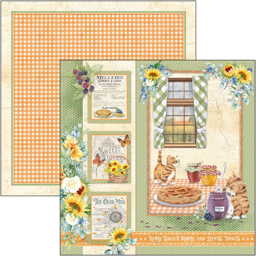 Ciao Bella Farmhouse Garden Paper Pad 12