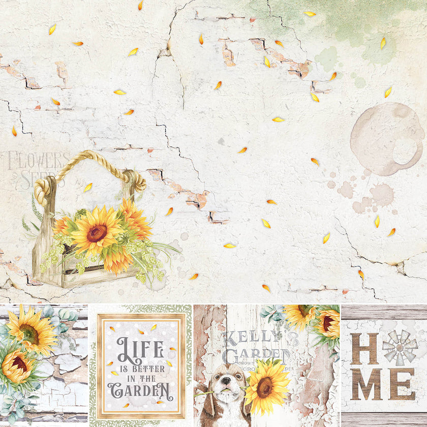 Ciao Bella Farmhouse Garden Paper Pad 12