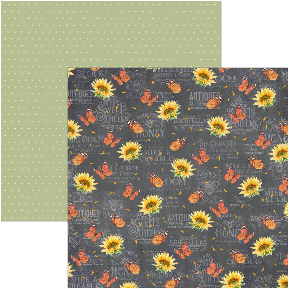 Ciao Bella Farmhouse Garden Paper Pad 12