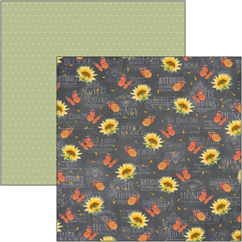 Ciao Bella Farmhouse Garden Paper Pad 12