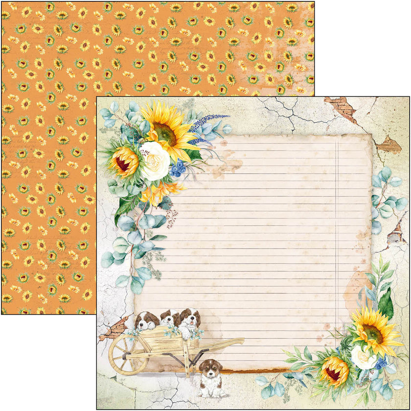 Ciao Bella Farmhouse Garden Paper Pad 12