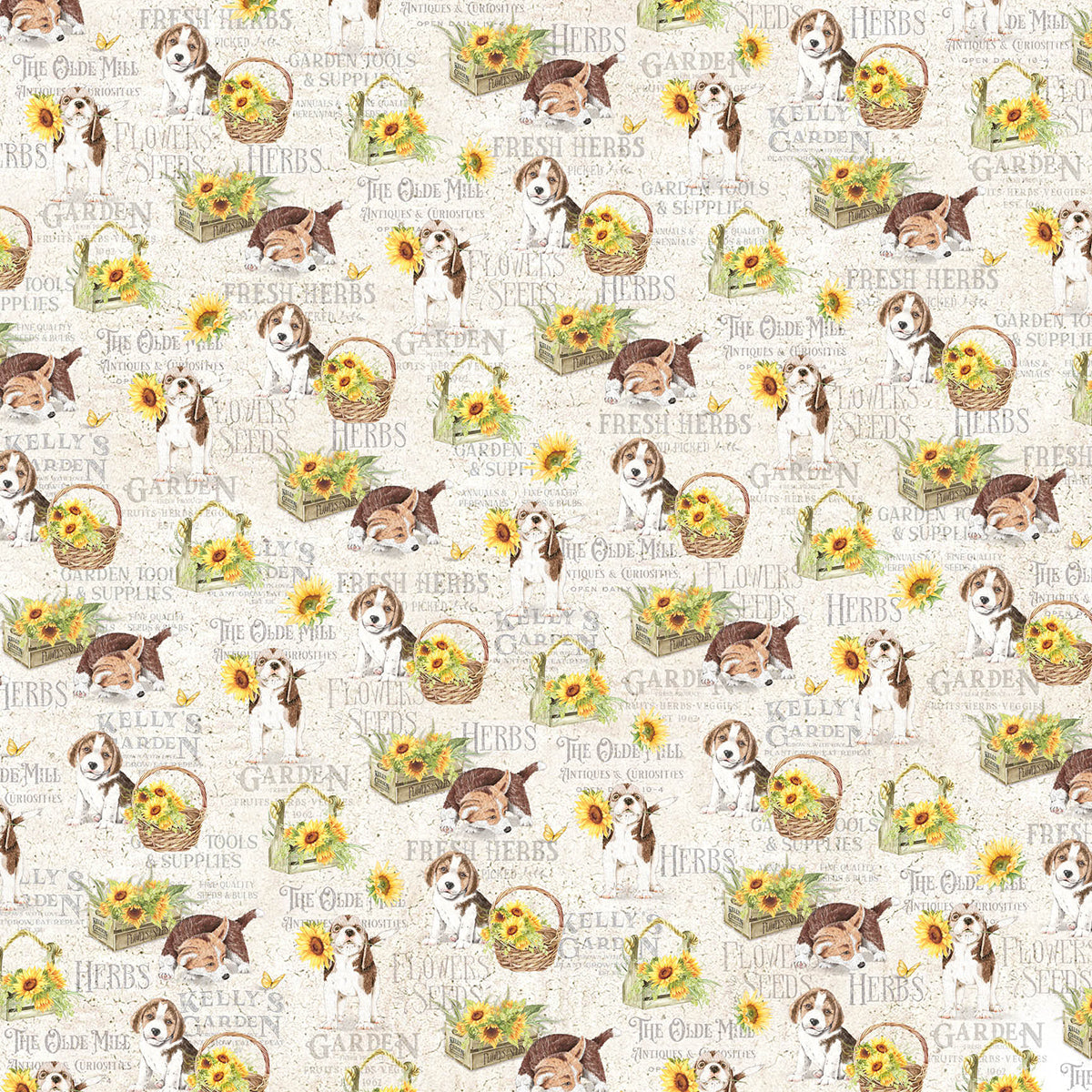 Ciao Bella Farmhouse Garden Paper Pad 12