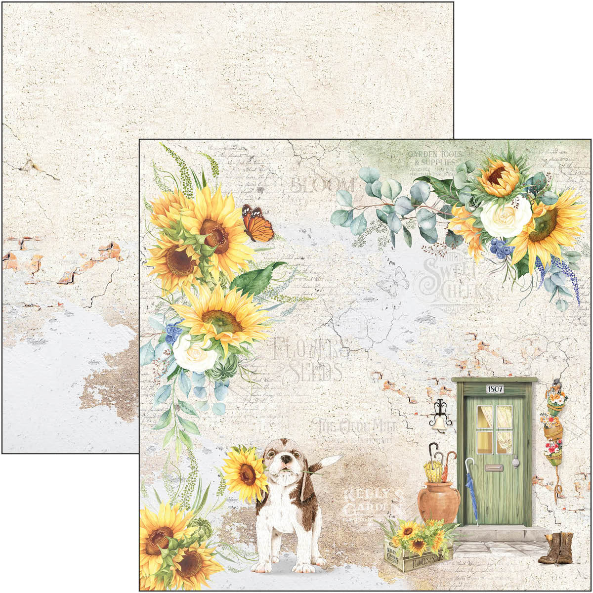 Ciao Bella Farmhouse Garden Paper Pad 12