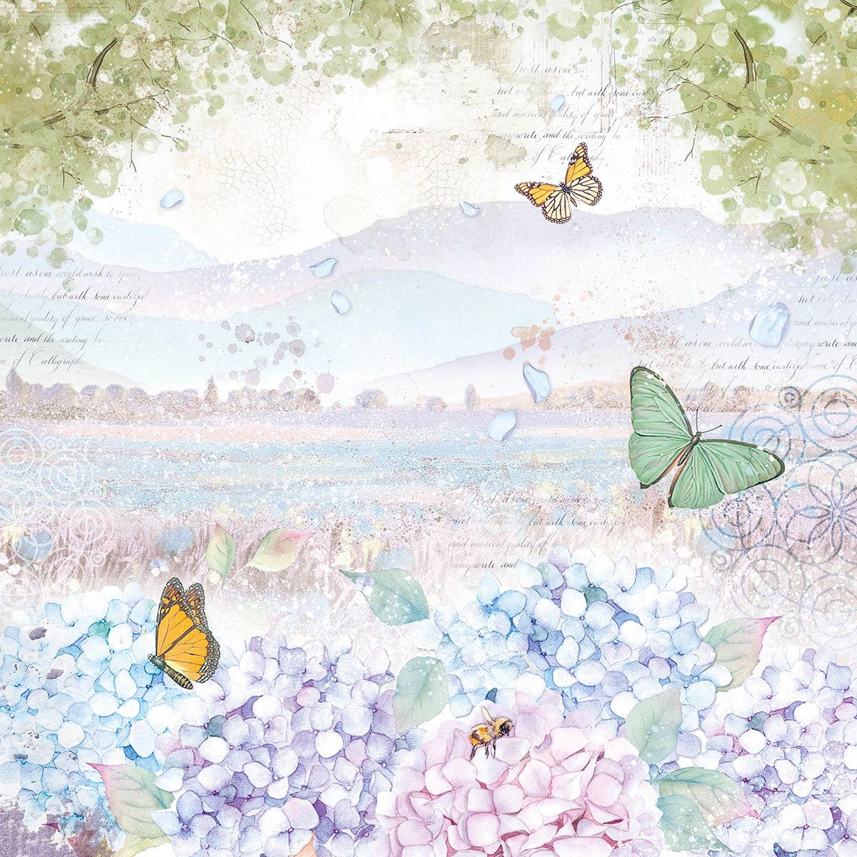 Ciao Bella Enchanted Land Paper Pad 12