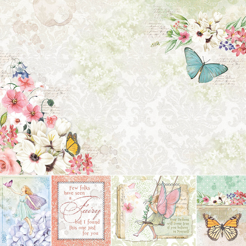 Ciao Bella Enchanted Land Paper Pad 12