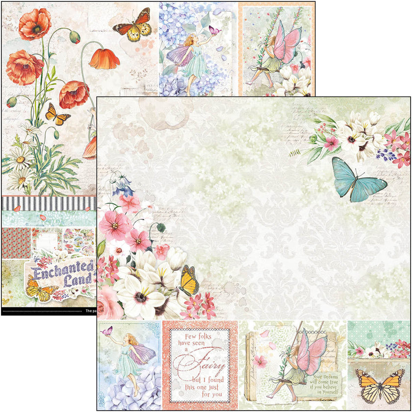 Ciao Bella Enchanted Land Paper Pad 12