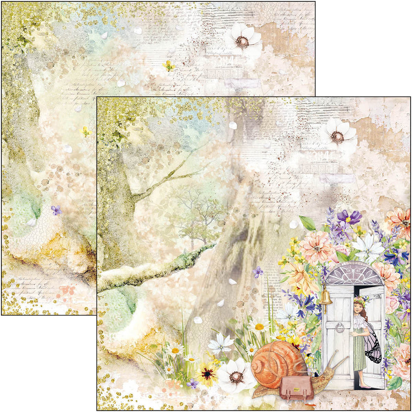 Ciao Bella Enchanted Land Paper Pad 12
