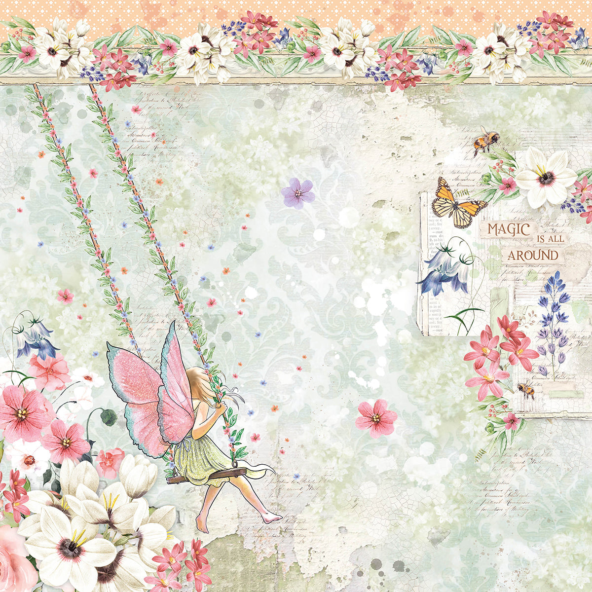 Ciao Bella Enchanted Land Paper Pad 12