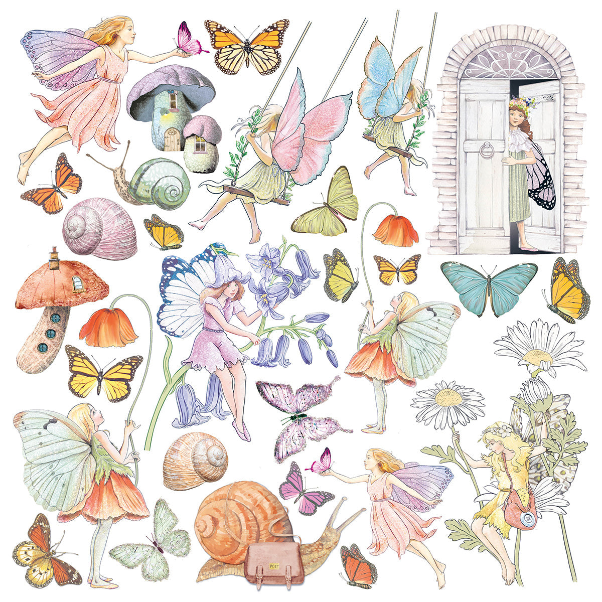 Ciao Bella Enchanted Land Paper Pad 12