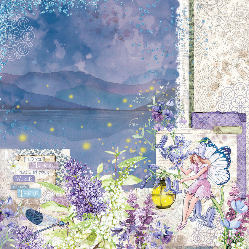 Ciao Bella Enchanted Land Paper Pad 12