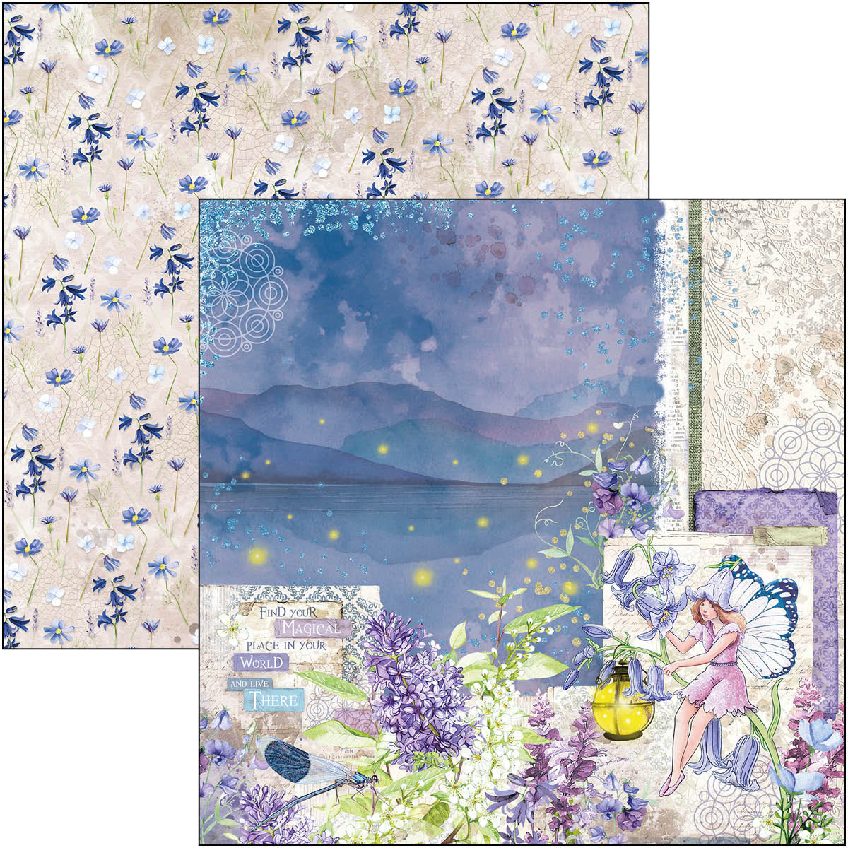 Ciao Bella Enchanted Land Paper Pad 12