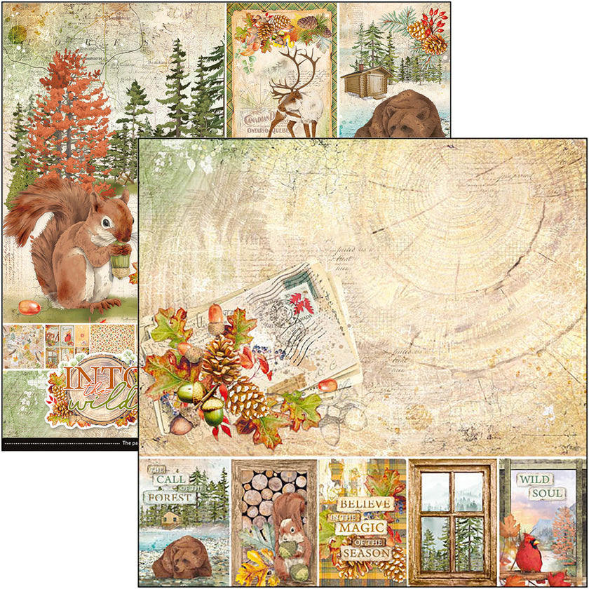 Ciao Bella Into The Wild Paper Pad 12