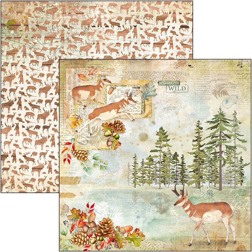 Ciao Bella Into The Wild Paper Pad 12
