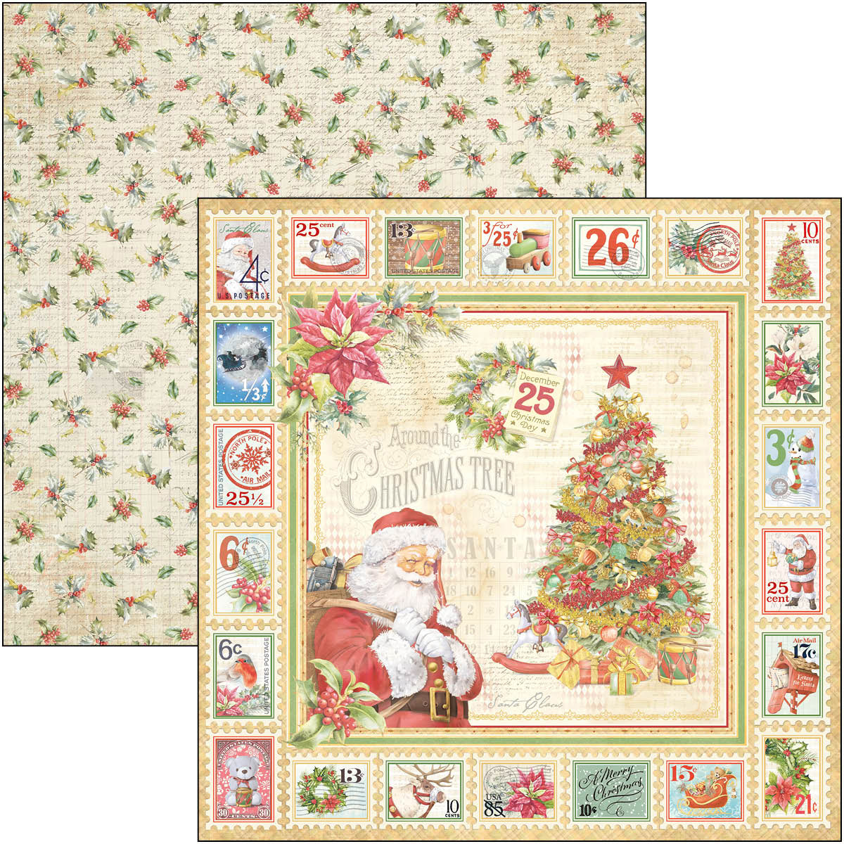 Ciao Bella Dear Santa Paper Pad 12