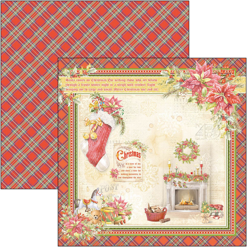 Ciao Bella Dear Santa Paper Pad 12