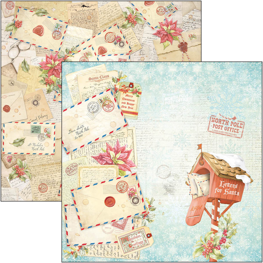 Ciao Bella Dear Santa Paper Pad 12