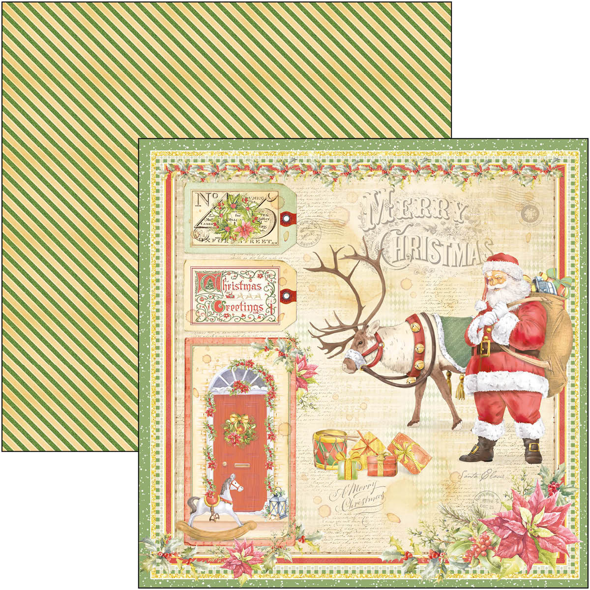 Ciao Bella Dear Santa Paper Pad 12