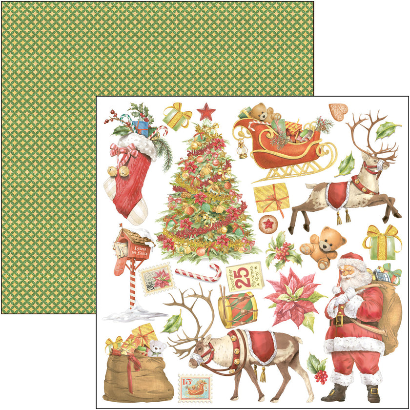 Ciao Bella Dear Santa Paper Pad 12