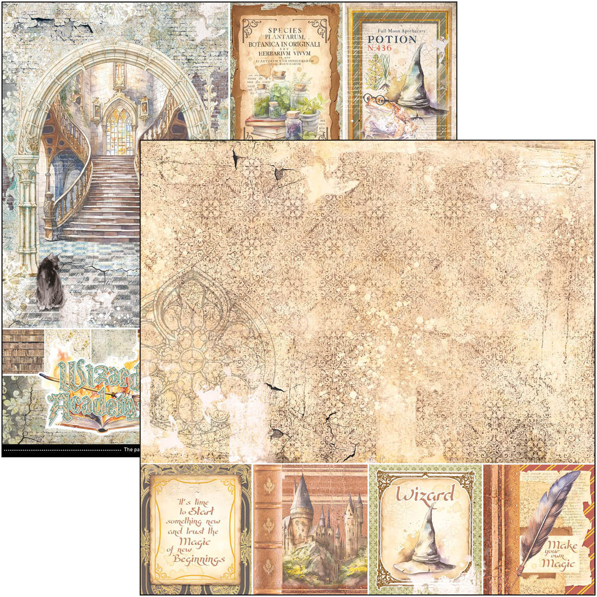Wizard Academy Paper Pad 12