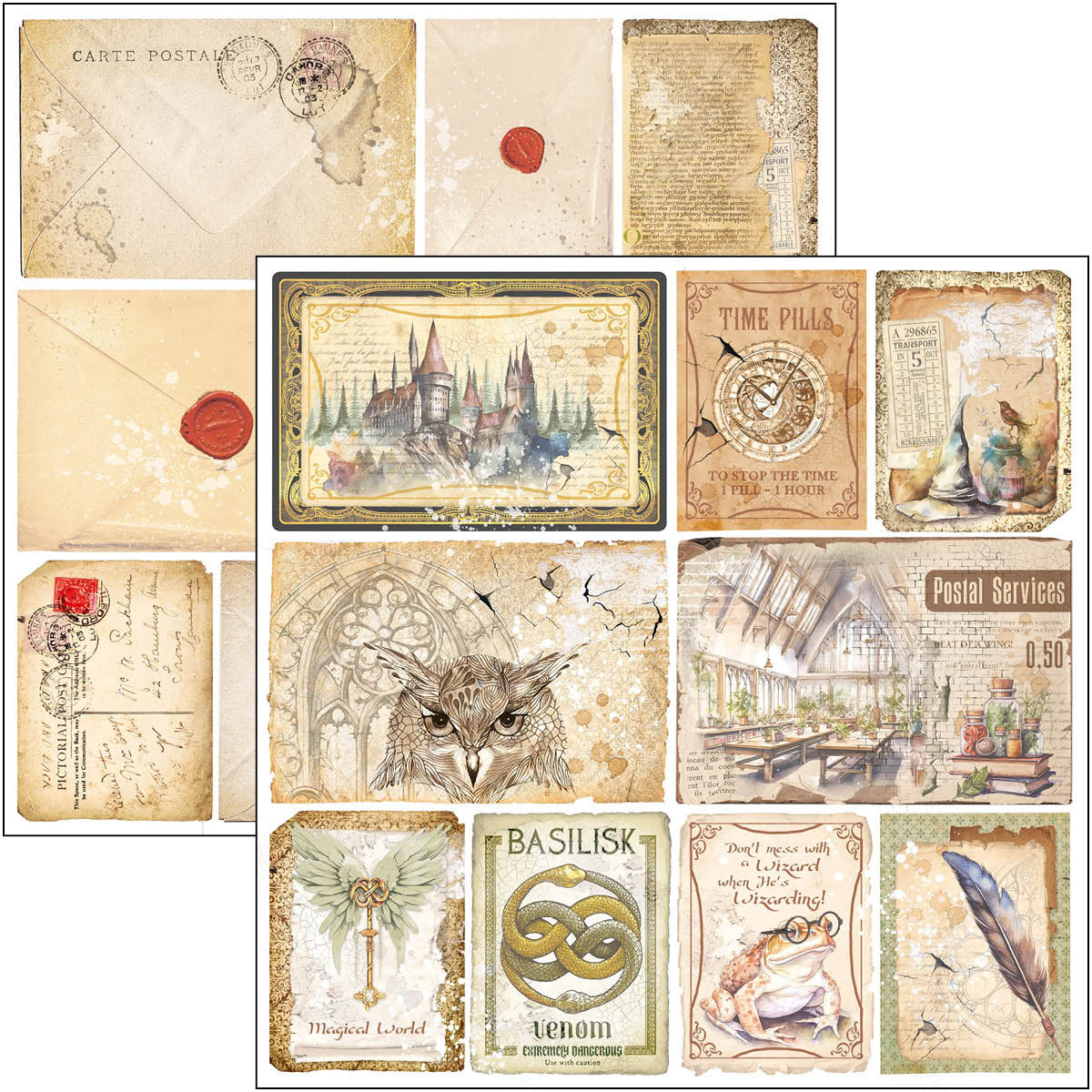 Wizard Academy Paper Pad 12