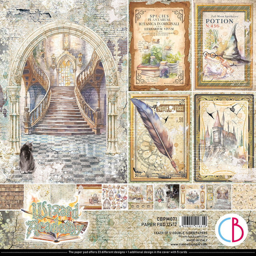 Wizard Academy Paper Pad 12