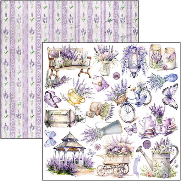 Morning In Provence Paper Pad 12