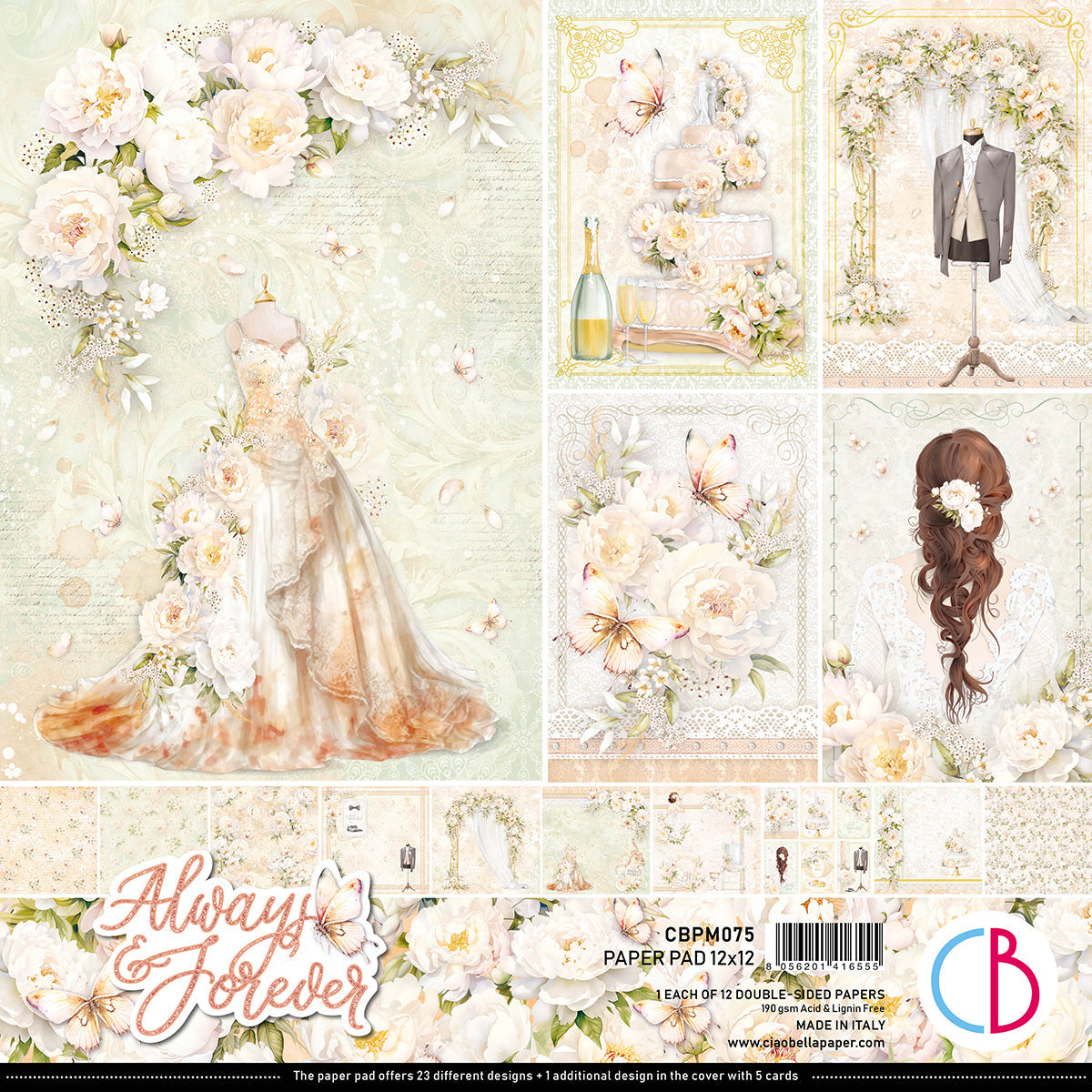 Always & Forever Paper Pad 12