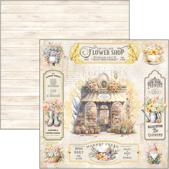Flower Shop Paper Pad 12