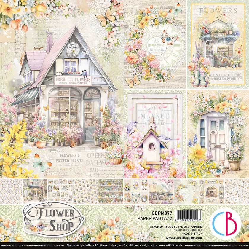 Flower Shop Paper Pad 12