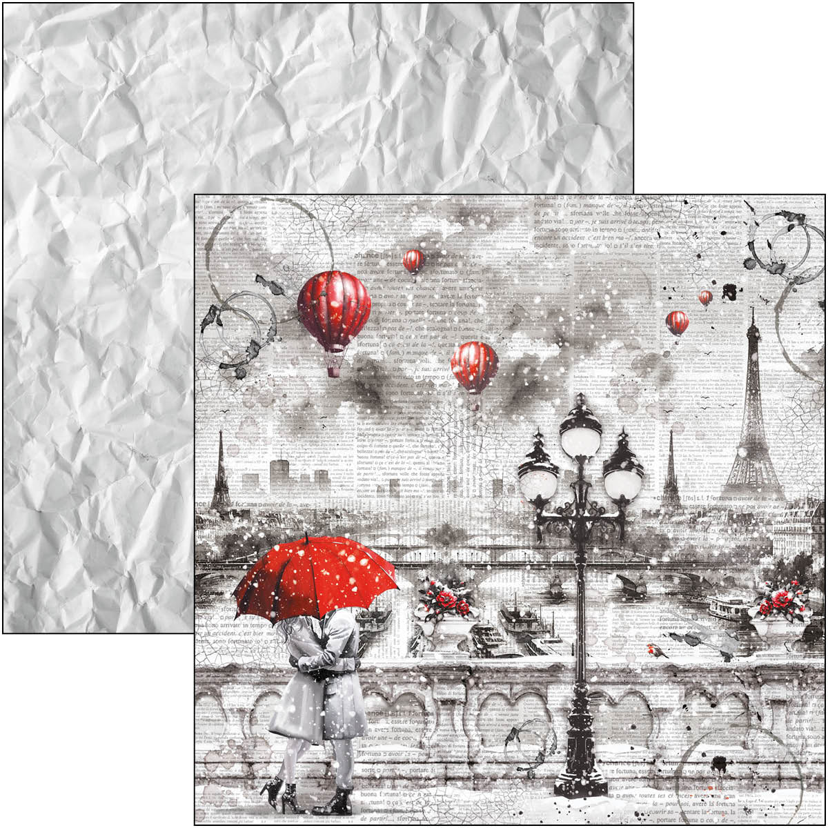 Paris Je t’aime Paper Pad 12