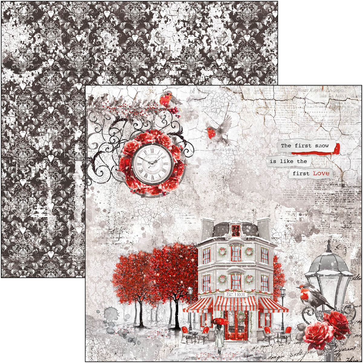 Paris Je t’aime Paper Pad 12