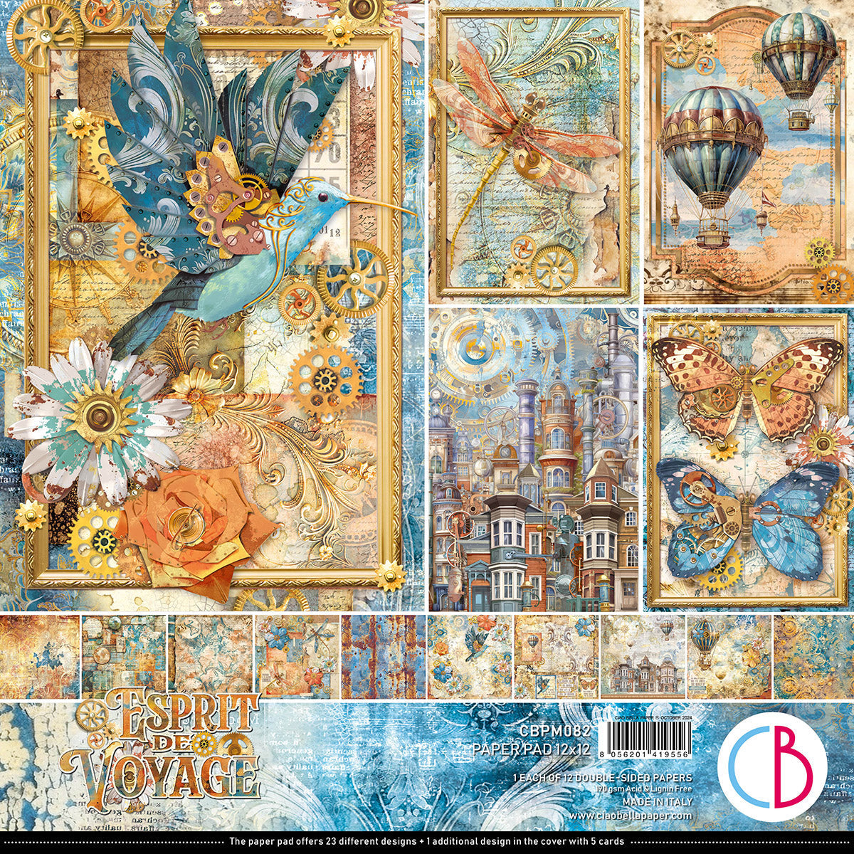 Esprit de Voyage Paper Pad 12